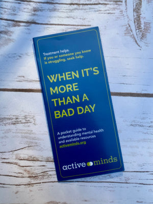 When It's More Than A Bad Day